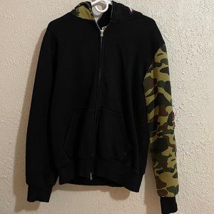 Bape Camo Shark Jacket